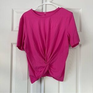 Lululemon pink top